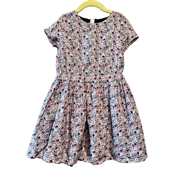 Sergent Major Other - SERGENT MAJOR Ditzy Floral Dress Girls 8 130 Cotton Purple Spring Flowers Girl